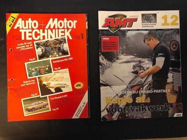 AMT (Auto Motor Techniek) meerder jaargangen, Boeken, Ophalen of Verzenden, Gelezen, Algemeen, Diverse auteurs