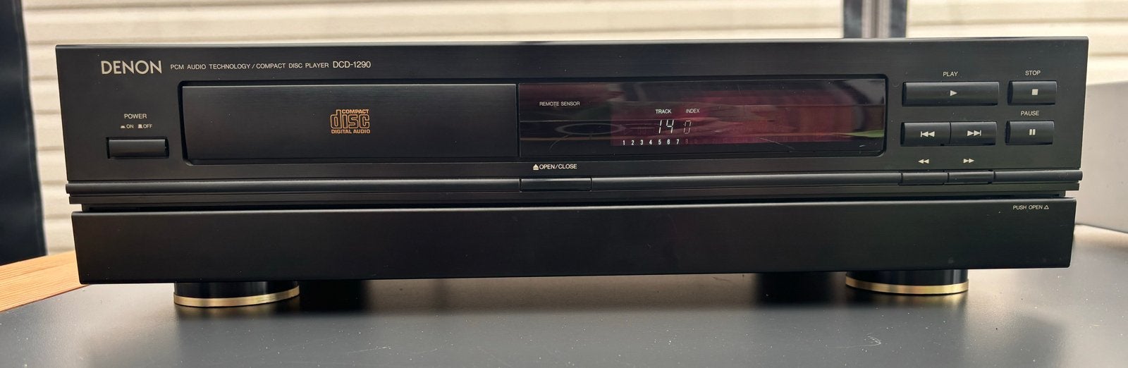 Denon DCD-1290 CD-speler - Hoogwaardige audiokwaliteit, Ophalen of Verzenden, Gebruikt, Overige merken
