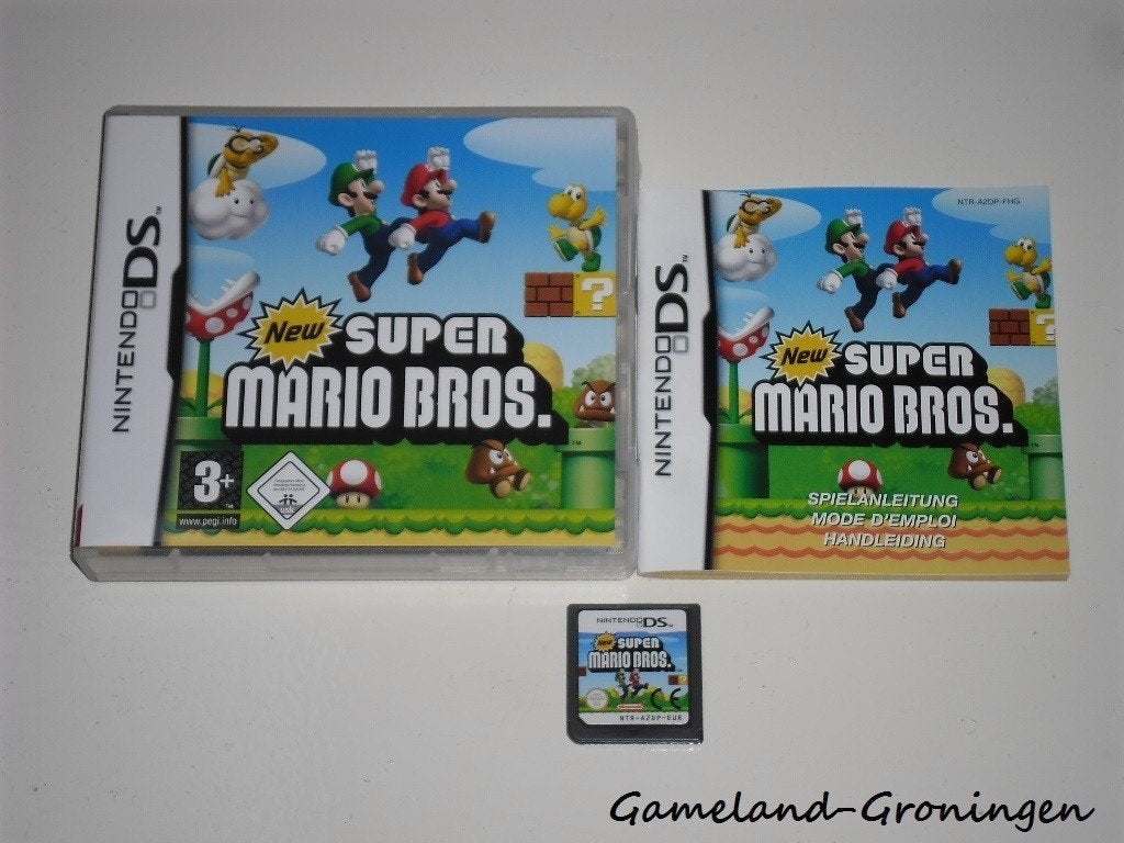 New Super Mario Bros (NDS), Spelcomputers en Games, Gebruikt, -, -, 1 speler