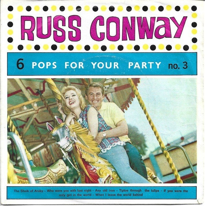 Russ Conway – 6 Pops For Your Party No. 3, Gebruikt, Verzenden, 7 inch, Pop
