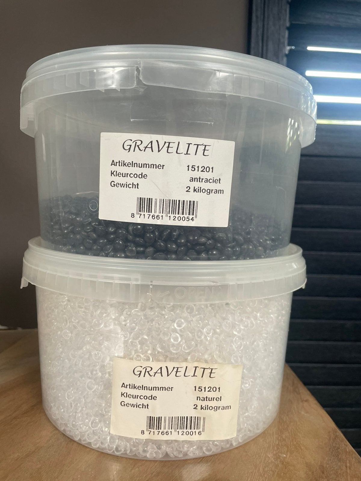 Gravelite naurel en antraciet, Ophalen of Verzenden, Zo goed als nieuw