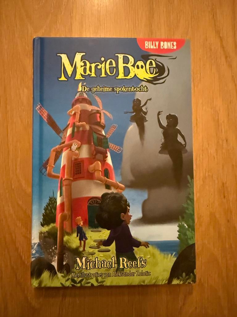 Marie Boe deel 3: De geheime spokentocht - Michael Reefs, Ophalen of Verzenden, Zo goed als nieuw, Fictie algemeen