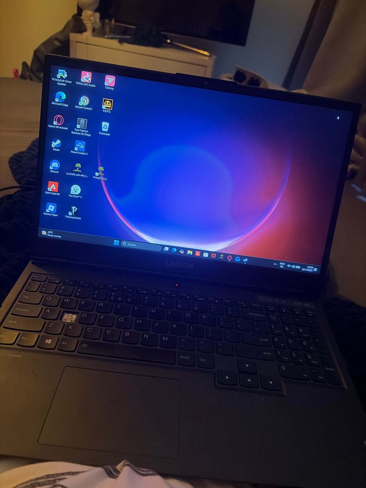Lenovo Legion Gaming Laptop - Gebruikt met defecte toets, Computers en Software, Windows Laptops, Gebruikt, Met videokaart, Ophalen of Verzenden
