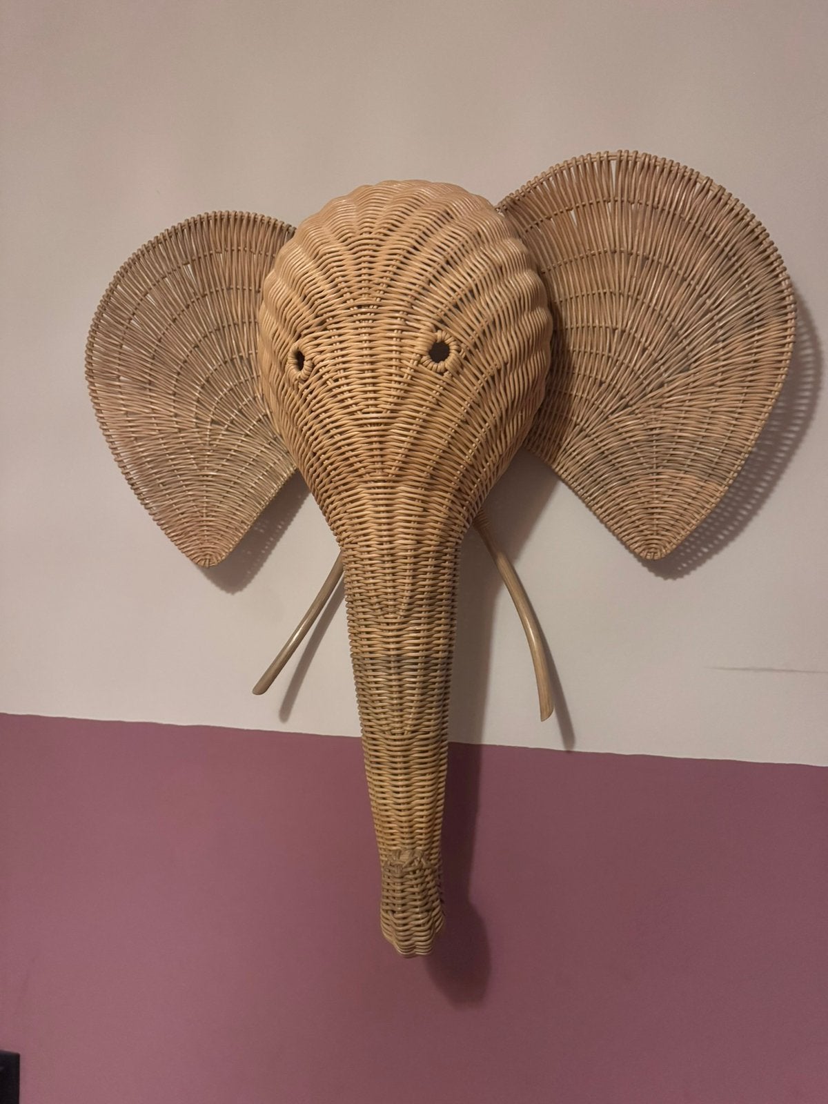Rotan olifantenkop, Ophalen, Zo goed als nieuw