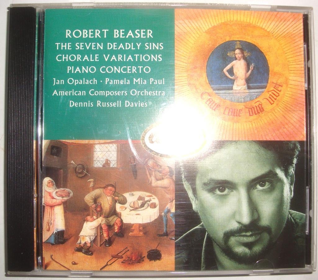CD Robert Beaser The seven seadly sins, Chorale Variations,, Ophalen of Verzenden, Modernisme tot heden, Zo goed als nieuw, Orkest of Ballet