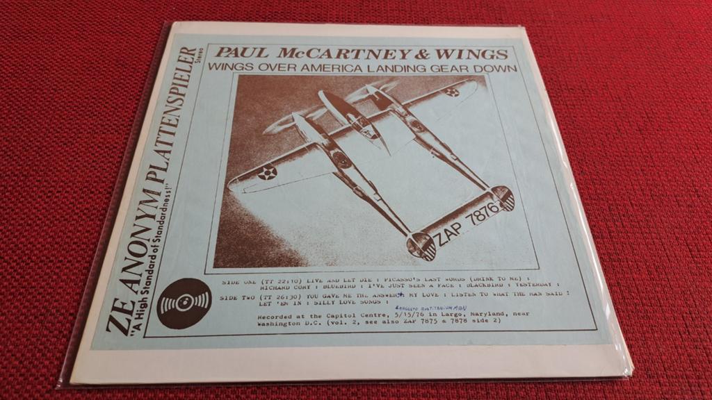 McCartney Wings over Amerca landing gear down (Beatles), Ophalen of Verzenden, Gebruikt, 12 inch