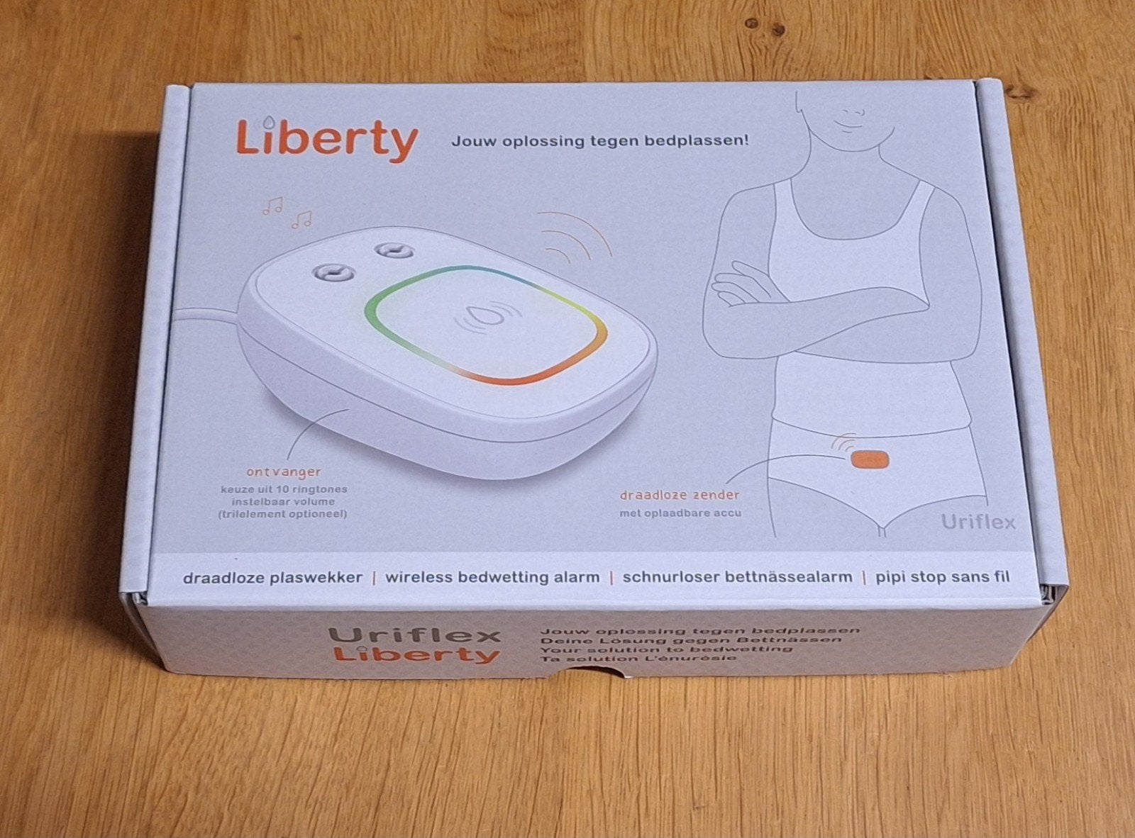 Uriflex Liberty draadloze plaswekker set, Ophalen, Zo goed als nieuw