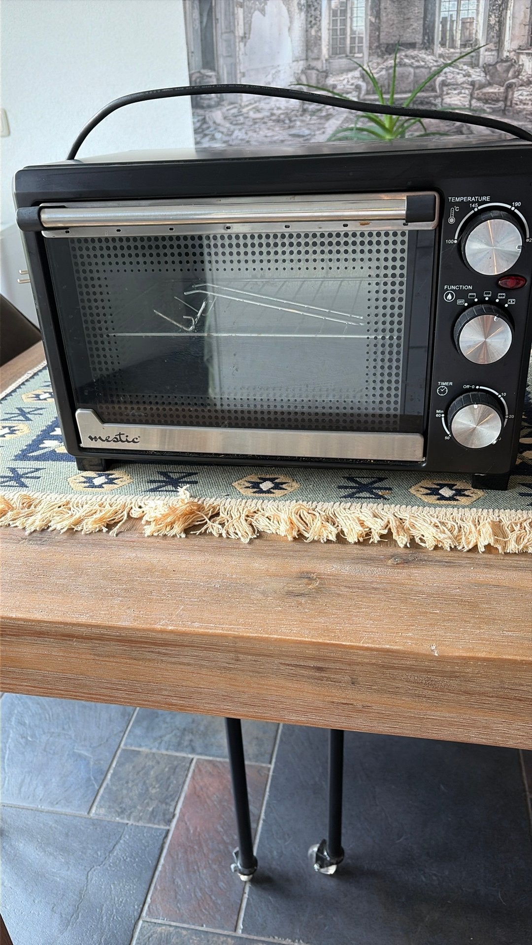 Camping oven, Ophalen, Gebruikt