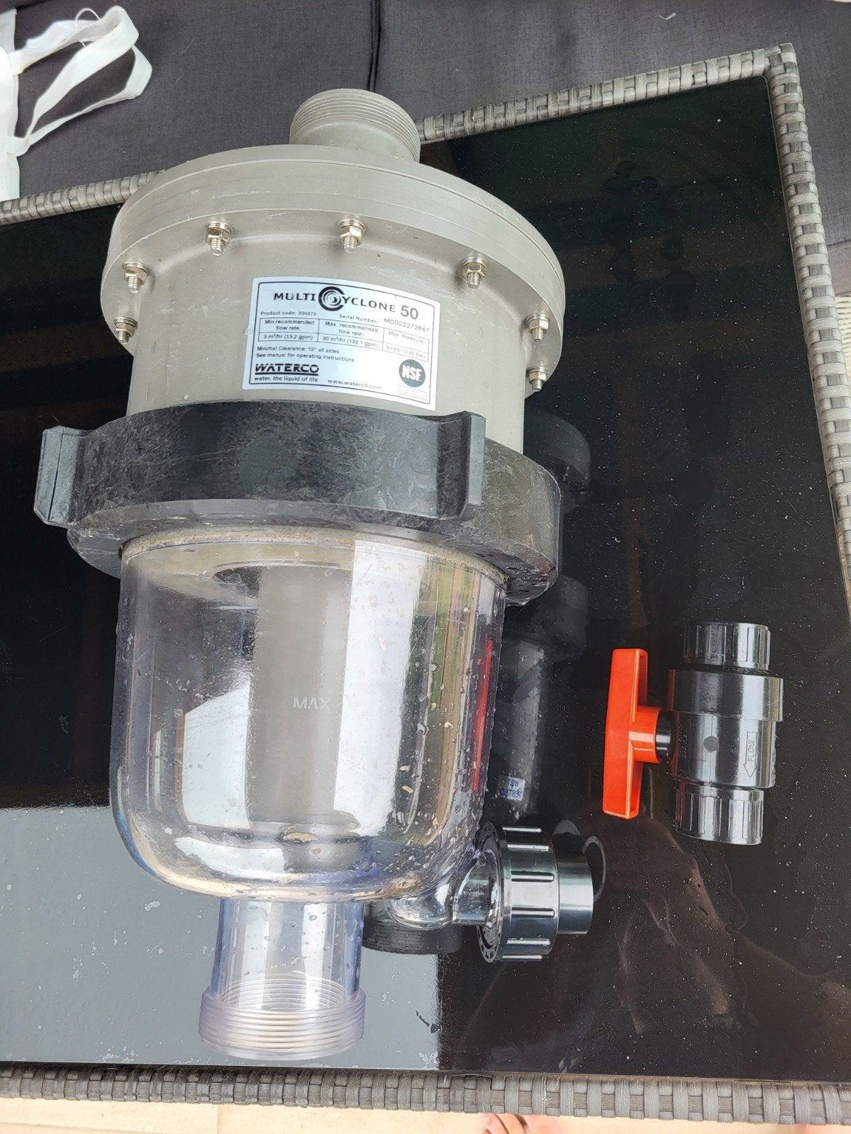 Waterco MultiCyclone. Voorfilter voor zwembad of vijver, Ophalen of Verzenden, Gebruikt, Filter