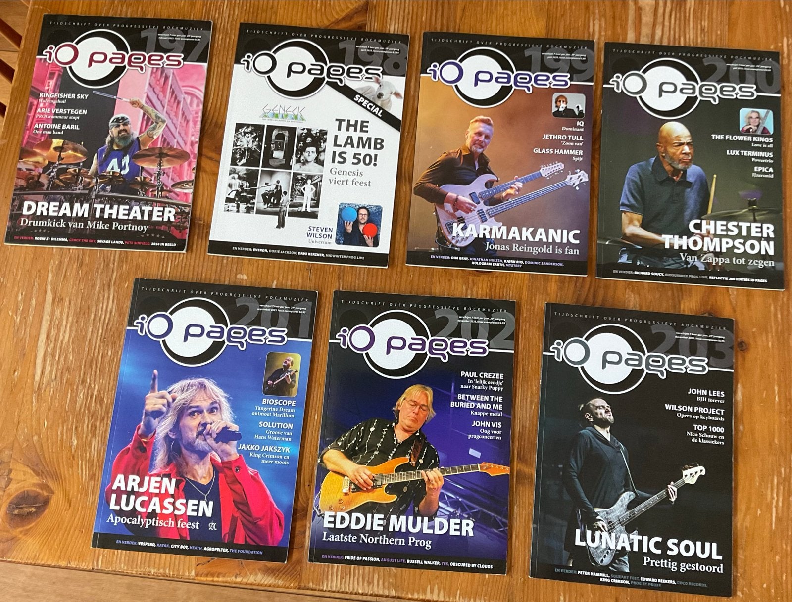 Progrock tijdschrift IO Pages complete jaargang 2025, Ophalen of Verzenden, Zo goed als nieuw, Muziek, Film of Tv