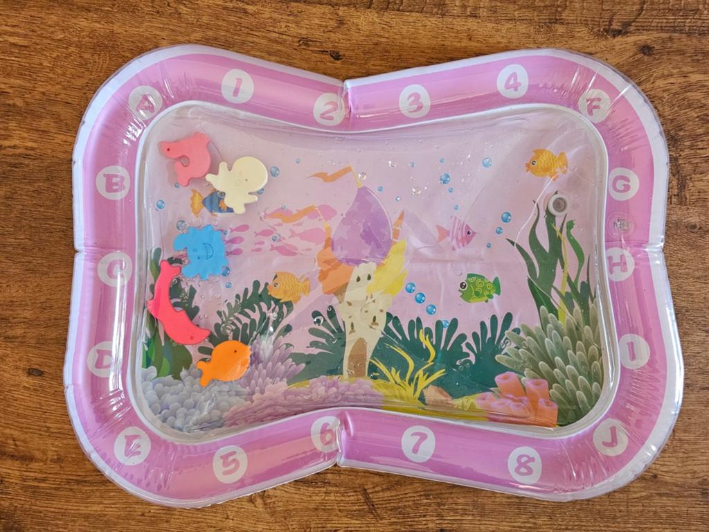 Baby water speelmat roze met drijvende zeedieren, Ophalen of Verzenden, Gebruikt, Overige typen