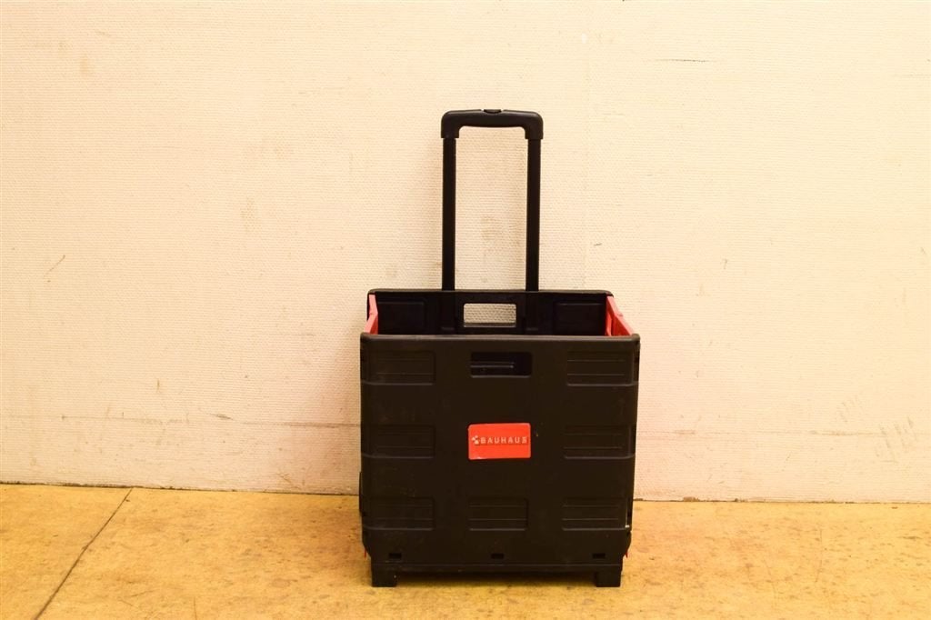 Bauhaus Inklapbare Boodschappentrolley 46870, Ophalen of Verzenden, Gebruikt
