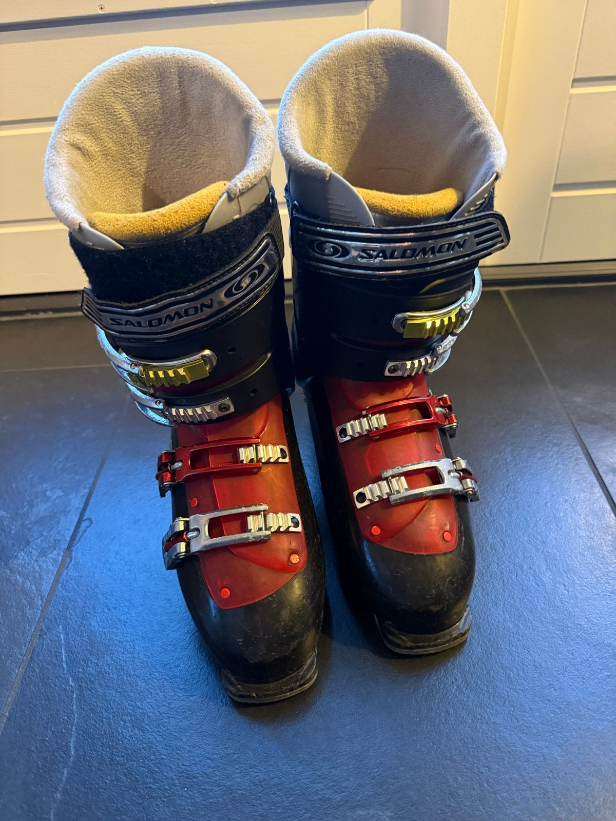 Salomon skischoenen met aanpasbare binnenschoen, Gebruikt, Schoenen, Skiën, Salomon