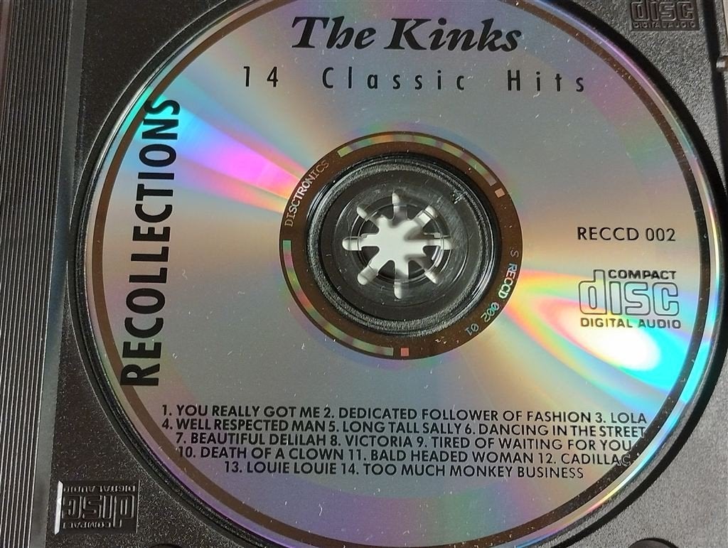 The Kinks - 14 Classic Hits [Recollections], Ophalen of Verzenden, Zo goed als nieuw, Poprock
