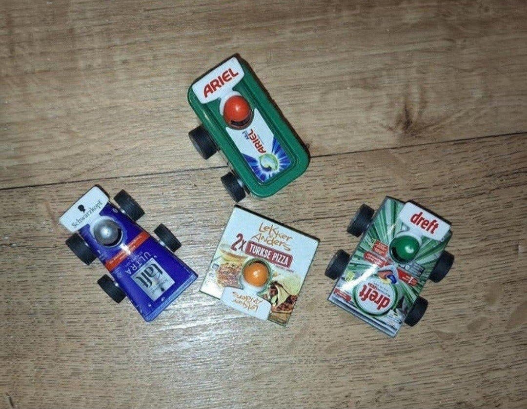 Unieke Reclame Auto's - Ariel, Dreft, Taft, Lekker Anders, Ophalen of Verzenden, Gebruikt
