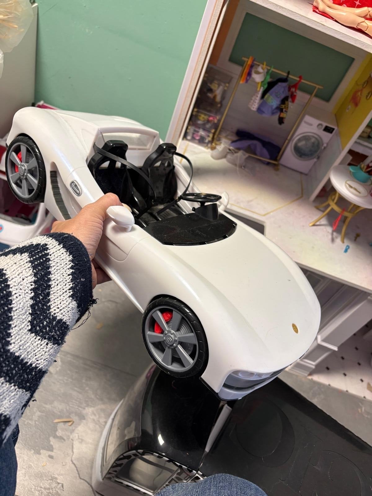 Rainbow High Cabriolet - Witte Speelgoedauto, Ophalen, Gebruikt