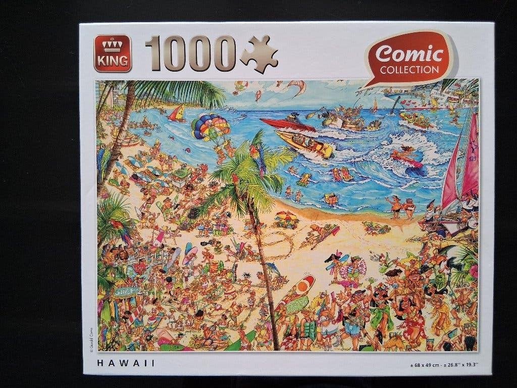 puzzel 1000 stukjes, Ophalen of Verzenden, 500 t/m 1500 stukjes, Zo goed als nieuw, Legpuzzel