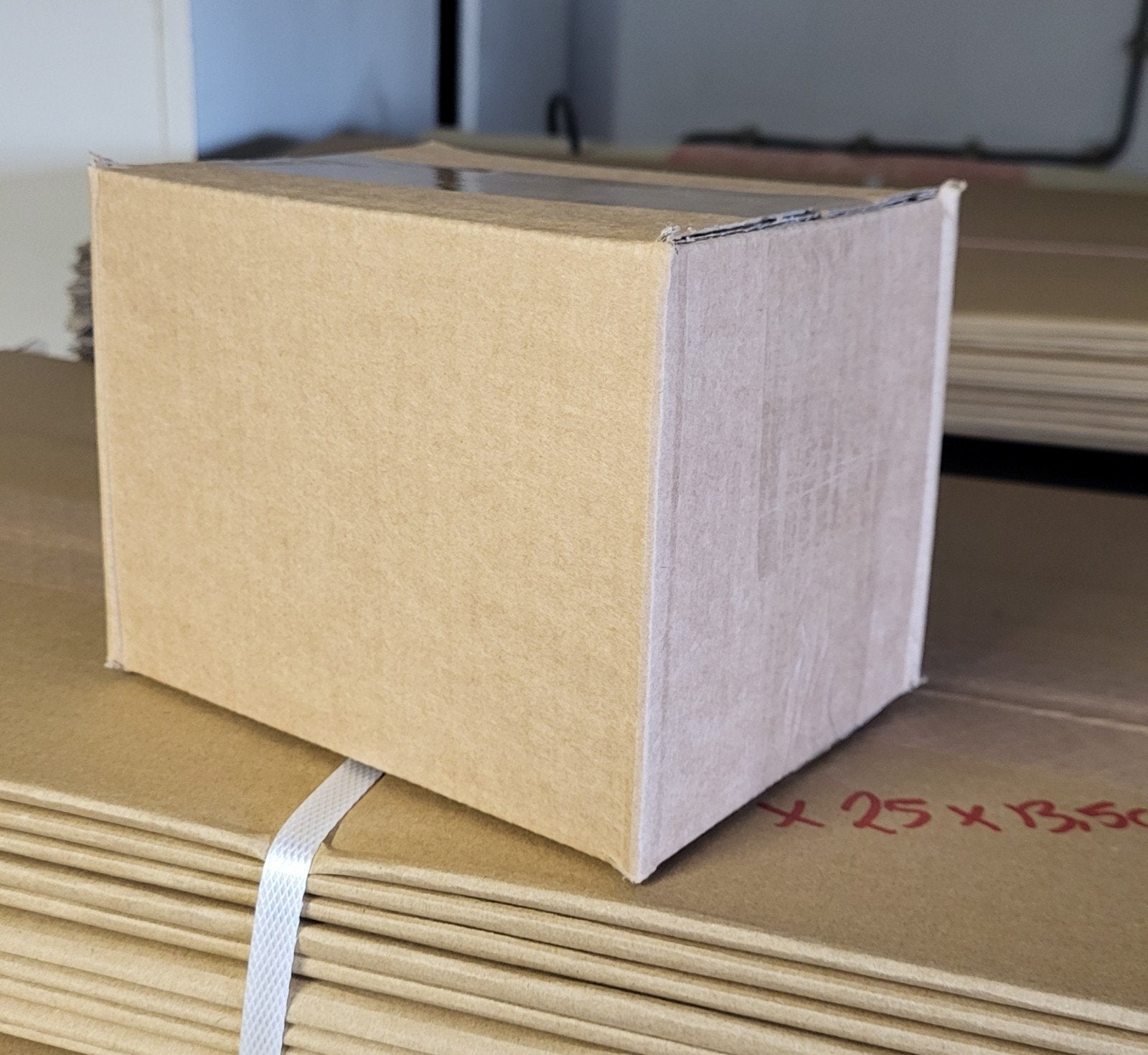 Partij Bruine Kartonnen verzenddozen doosjes 15x12x11,5 cm, Doos, Opvouwbaar, ., Minder dan 50 cm