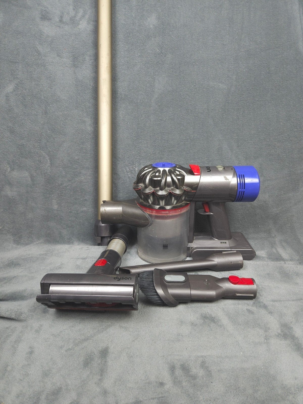 Dyson Steelstofzuiger V8 SV10 Draadloze Handstofzuiger Grijs, Gebruikt, Ophalen of Verzenden, Dyson, .