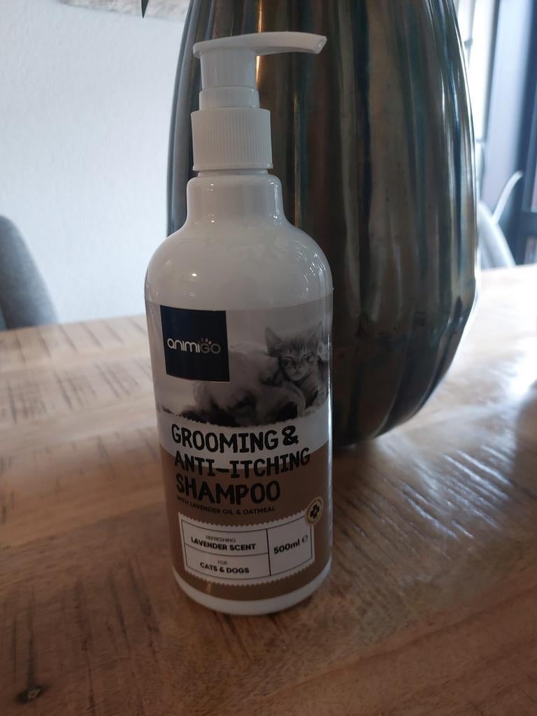 Animigo antie jeuk shampoo voor katten en honden, Ophalen of Verzenden, Kat