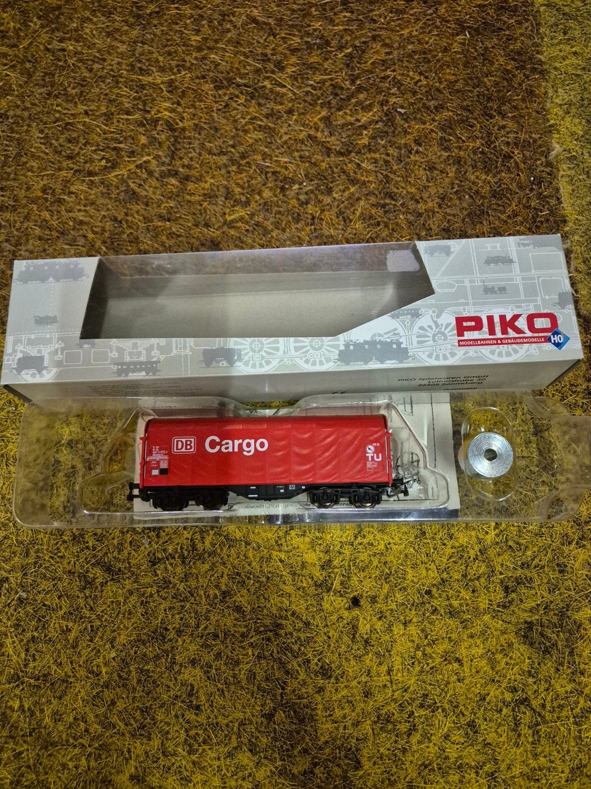 Piko 54390 DB Zeildekwagen H0, Hobby en Vrije tijd, Modeltreinen | H0, Ophalen of Verzenden, Nieuw, Wagon, Piko