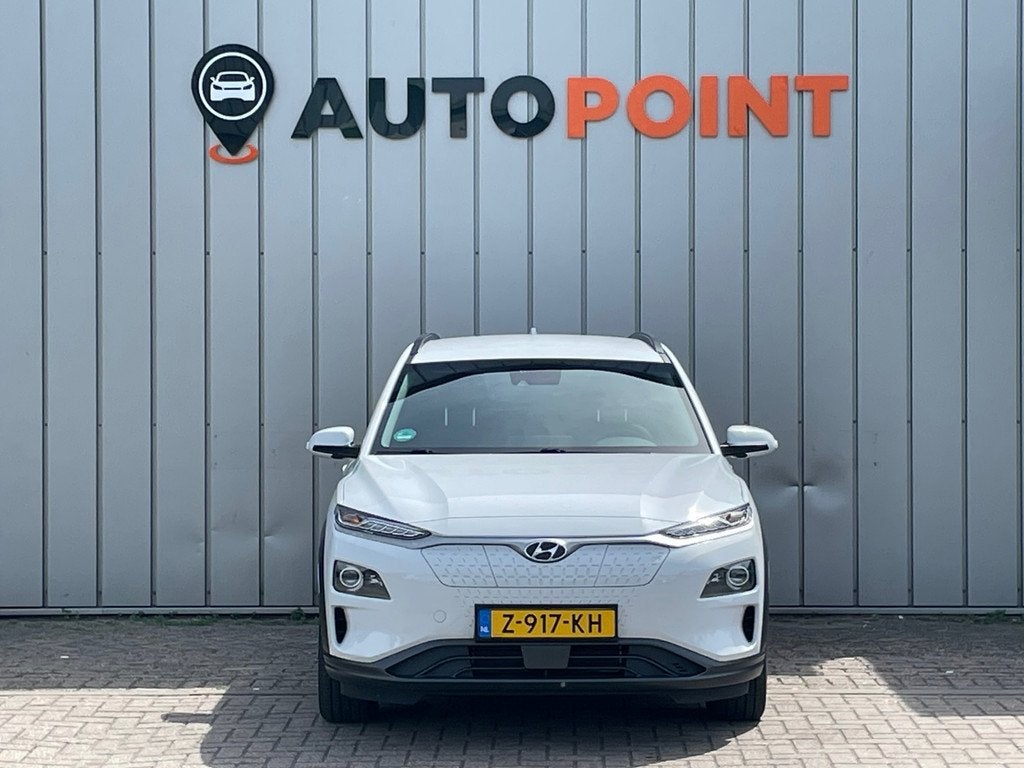 Hyundai Kona EV Design 64 kWh SOH100% 1E EIG DEALEROND|TREKH, Auto's, Hyundai, 153 min, Automatische klimaatregeling, Gebruikt