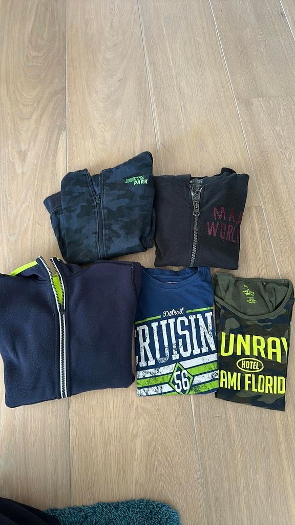 Jongenskleding maat 146, Kinderen en Baby's, Ophalen of Verzenden, Zo goed als nieuw, Jongen, Shirt of Longsleeve