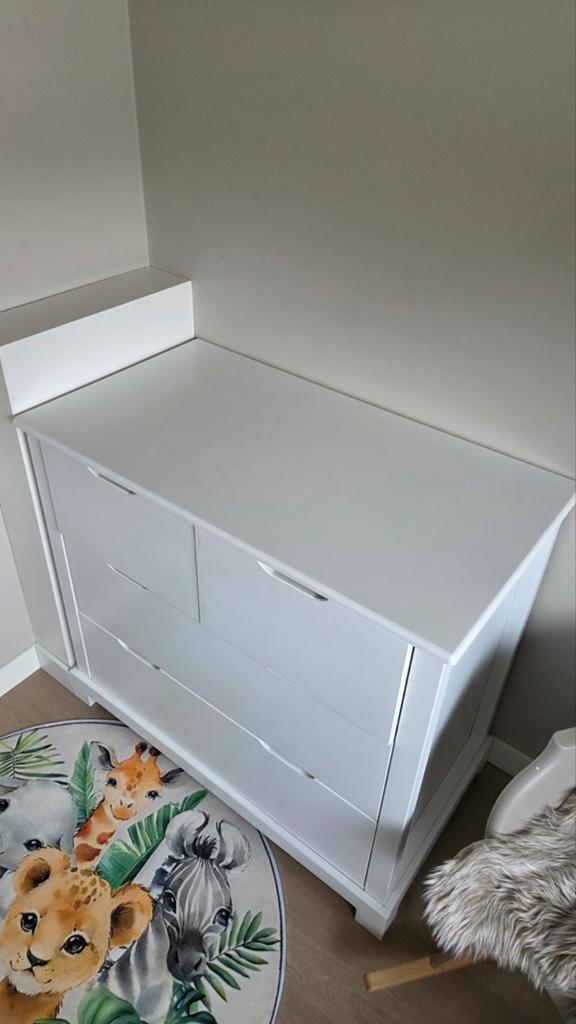 Petit Amelie Commode (Celeste) Wit, Kinderen en Baby's, Kinderkamer | Commodes en Kasten, Gebruikt, 50 tot 70 cm, 100 cm of meer