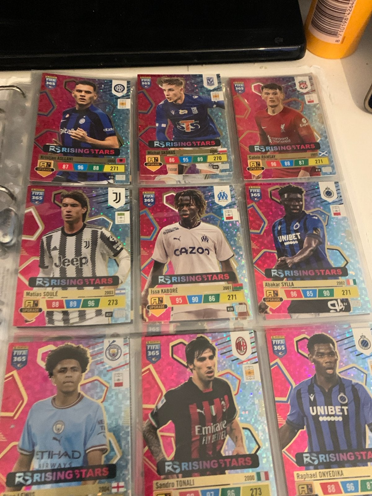FIFA 365 Rising Stars Voetbal Kaarten Collectie, Ophalen of Verzenden, Zo goed als nieuw, Buitenlandse clubs, Spelerskaart