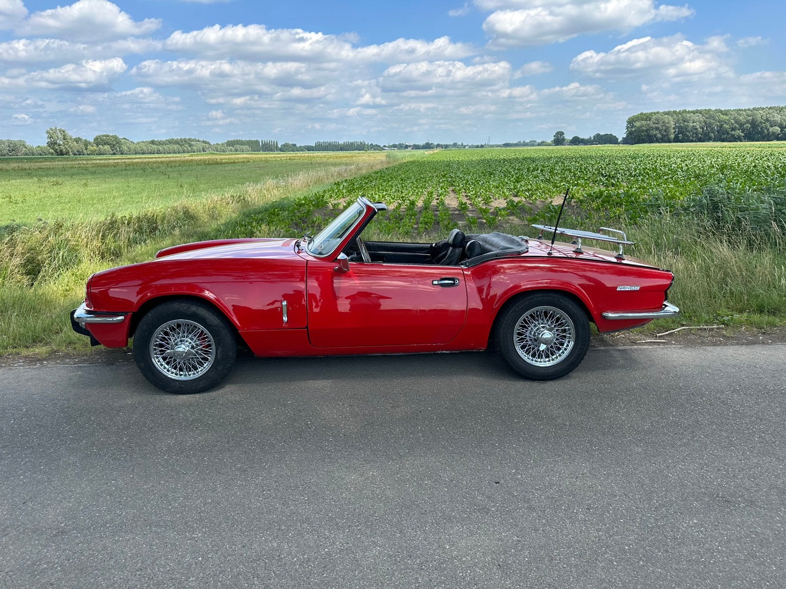 Triumph Spitfire met overdrive, Achterwielaandrijving, Cabriolet, Triumph, Handgeschakeld