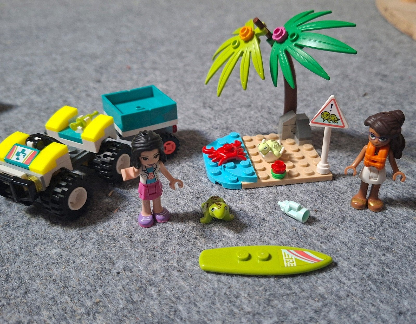 Lego friends 41697 Schildpadden reddingsvoertuig, Ophalen of Verzenden, Zo goed als nieuw, Complete set, Lego