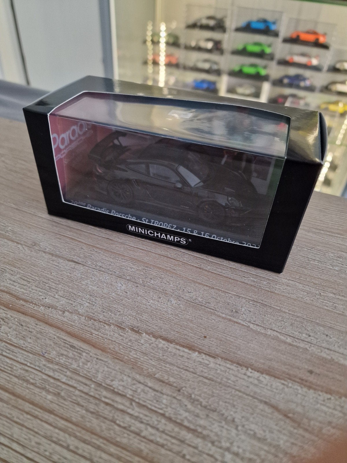 Minichamps 1:43 Porsche 911 991 GT2 RS  ST Tropez 23/50, Ophalen of Verzenden, Zo goed als nieuw, Auto, MiniChamps