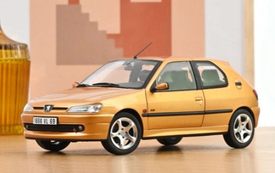 1:18 Peugeot 306 S16 - 1997 - Blaze Yellow - NIEUW!, Auto, ., Nieuw, Norev