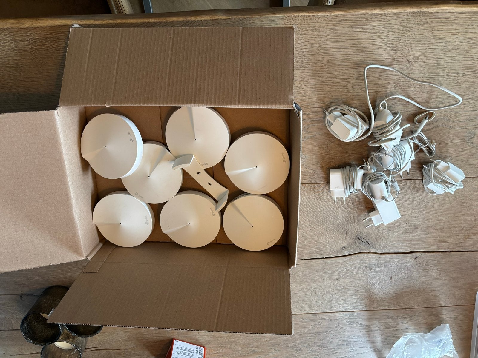 TP-Link Deco M5 AC1300 Whole Home Mesh Wi-Fi Systeem 8 stuks, Computers en Software, Ophalen of Verzenden, Zo goed als nieuw, Router