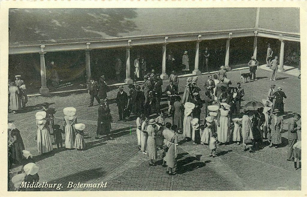 378-339-013 Middelburg Botermarkt, Verzenden, Voor 1920, Zeeland