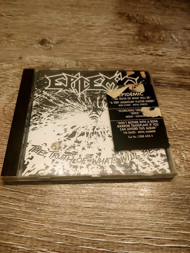 Thrashmetal Muziek CD - Epidemic - The Truth Of What Will Be, Ophalen of Verzenden, Zo goed als nieuw