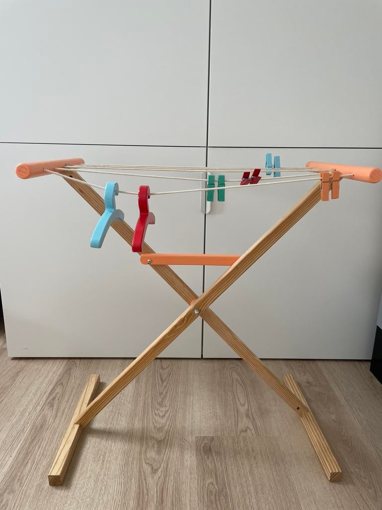 Speelwasrekje voor poppenkleren, Kinderen en Baby's, Speelgoed | Poppen, Zo goed als nieuw, Overige typen, Ophalen of Verzenden