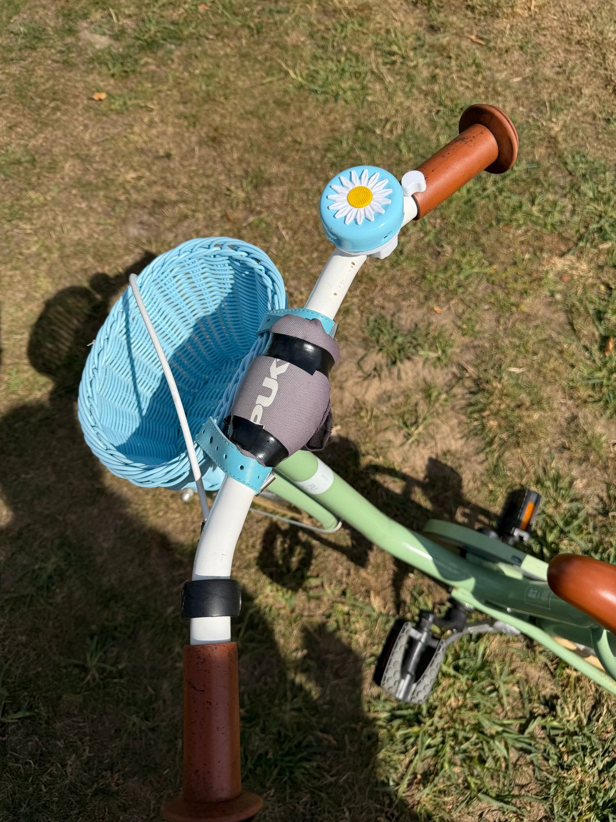 Puky Youke 16 inch kinderfiets - Mintgroen, Fietsen en Brommers, Fietsen | Kinderfietsjes, Ophalen, Gebruikt, Velgrem, 16 tot 20 inch