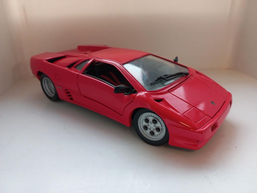 Lamborghini Diablo Maisto 1:18 modelauto 112, Ophalen of Verzenden, Zo goed als nieuw, Auto, Maisto