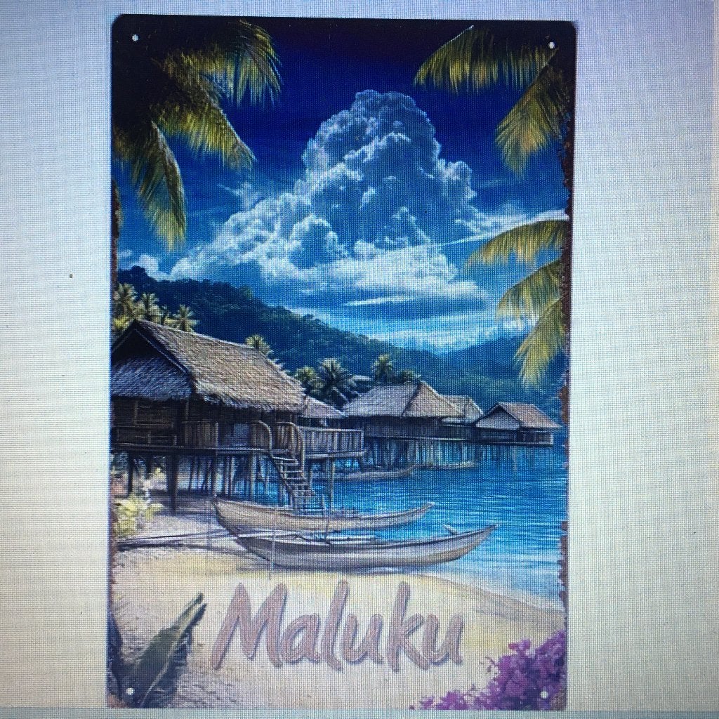 Schitterende Wanddecoraties van MALUKU - AMBON, Oosters, Verzenden, Nieuw, Metaal