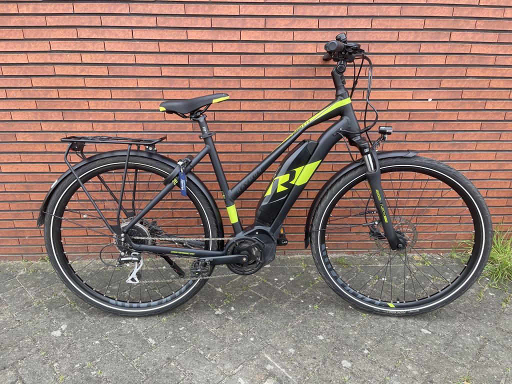 Elektrische Tour fiets Yamaha middenmotor maat 52, Fietsen en Brommers, Elektrische fietsen, Gebruikt, Overige merken, 51 tot 55 cm