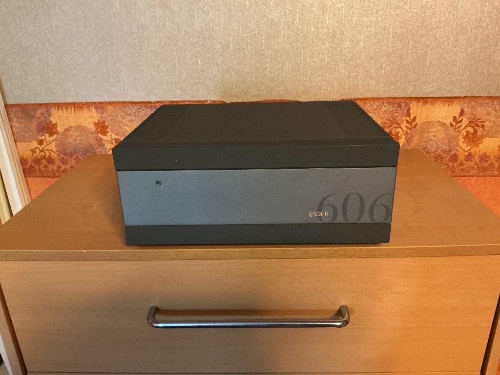 Quad 606 MK2 (met schuine bovenrand), Overige merken, Ophalen of Verzenden, Zo goed als nieuw, 120 watt of meer