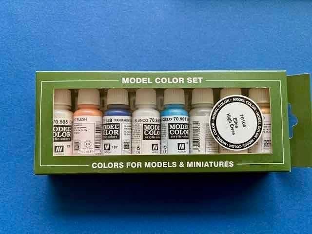 Vallejo	70104	High Elves Set  8x17ml, Hobby en Vrije tijd, Verzenden, Nieuw, 1:35 tot 1:50