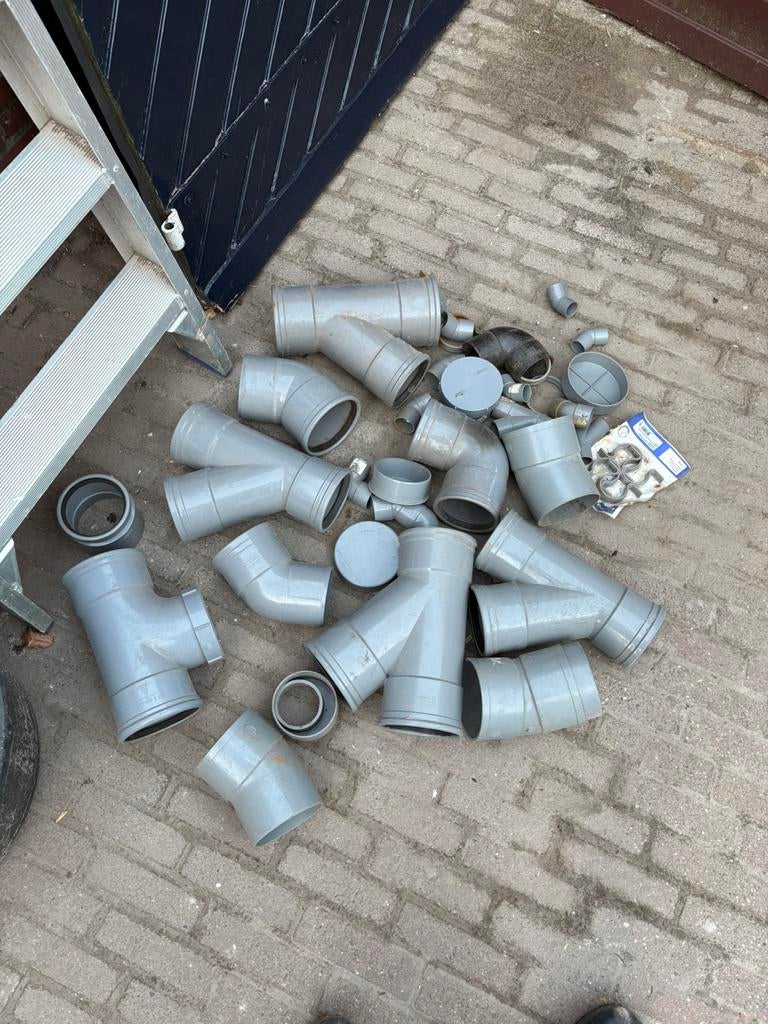 Zak Afvoerkoppelingen Rioolkoppelingen, Ophalen, Pvc, Overige typen, Zo goed als nieuw