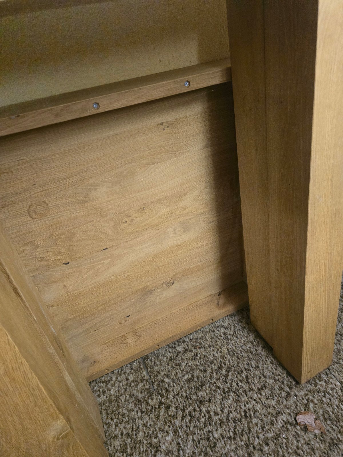 Zware eiken bartafel, Ophalen of Verzenden, Gebruikt, Eikenhout