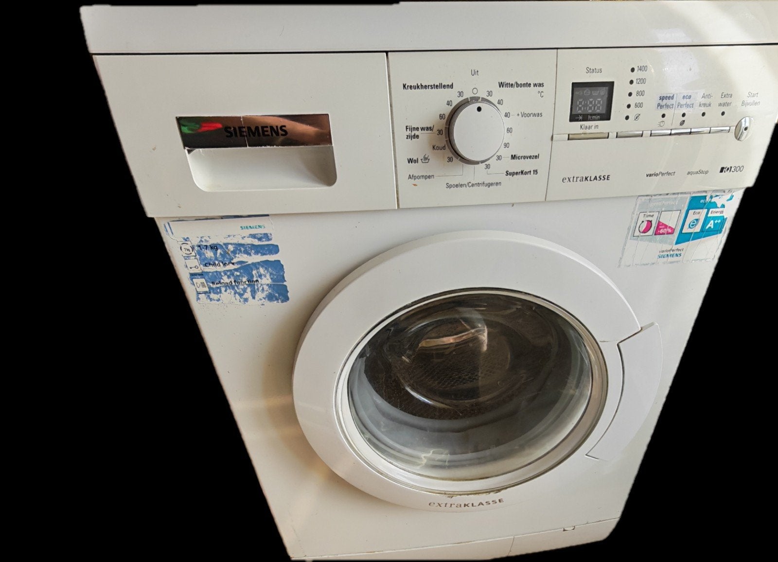 Siemens wasmachine werkt nog goed, Ophalen of Verzenden, Gebruikt