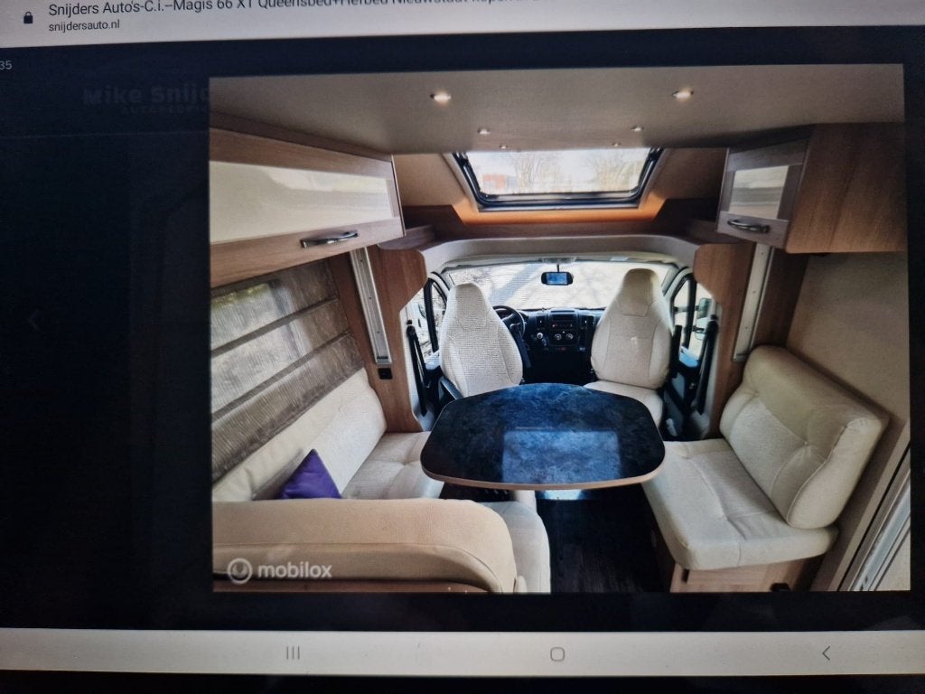 Voor-stoelhoezen voor Fiat Ducato Camper, Caravans en Kamperen, Ophalen, Gebruikt