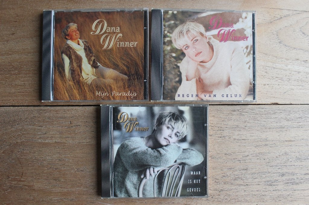 Dana Winner - Drie CD's, Ophalen of Verzenden, Gebruikt, Pop