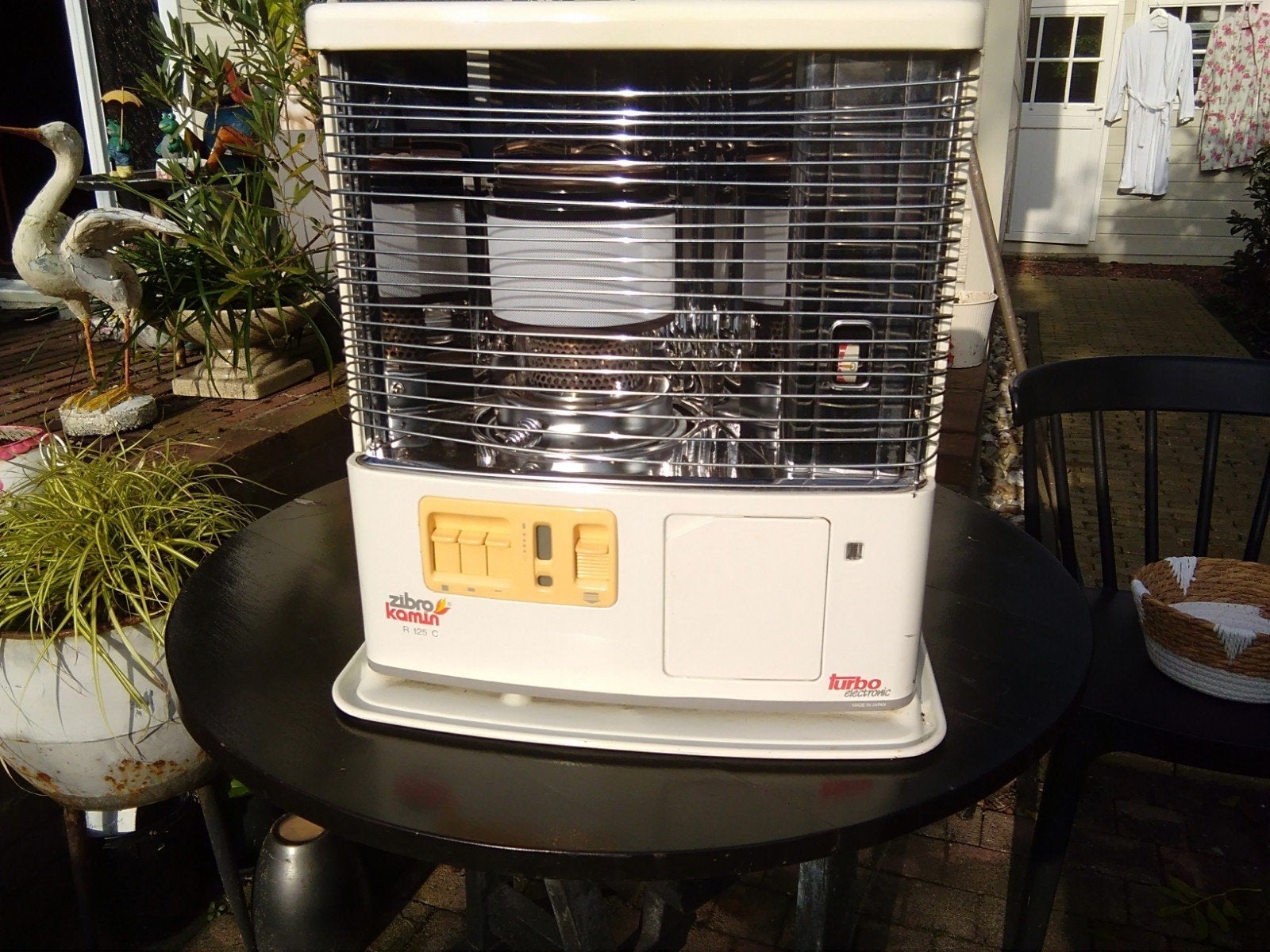 Zibro Kamin R 125 c turbo elektric, Ophalen, Gebruikt, Overige brandstoffen, Petroleumkachel