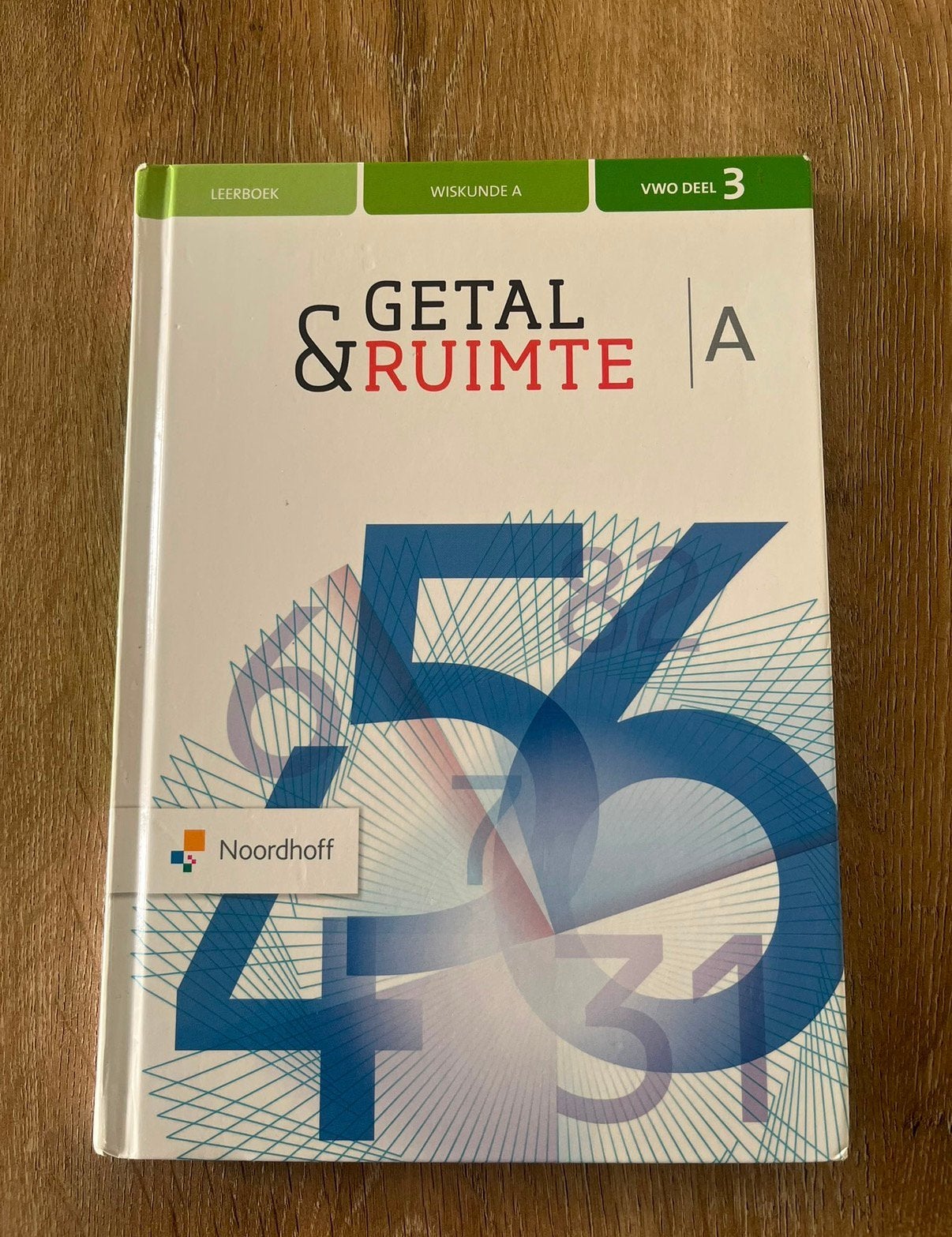 Getal& Ruimte Vwo deel 3 (Wiskunde A), Boeken, Schoolboeken, Ophalen of Verzenden, Zo goed als nieuw, VWO